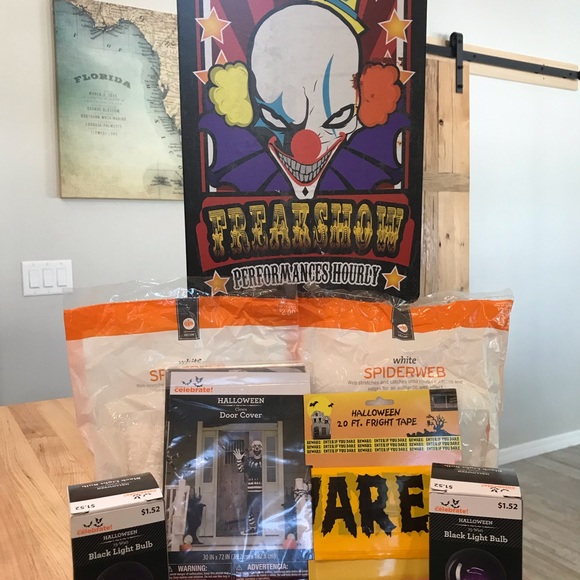 Other - Indoor/Outdoor Halloween Decorations-NWT